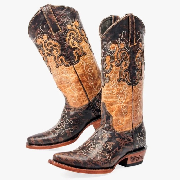 J.B. Dillon Women’s Western Boot size 8 - Picture 1 of 14